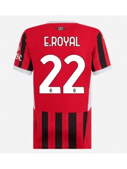 AC Milan Emerson Royal #22 Replika Hemmakläder Dam 2024-25 Kortärmad